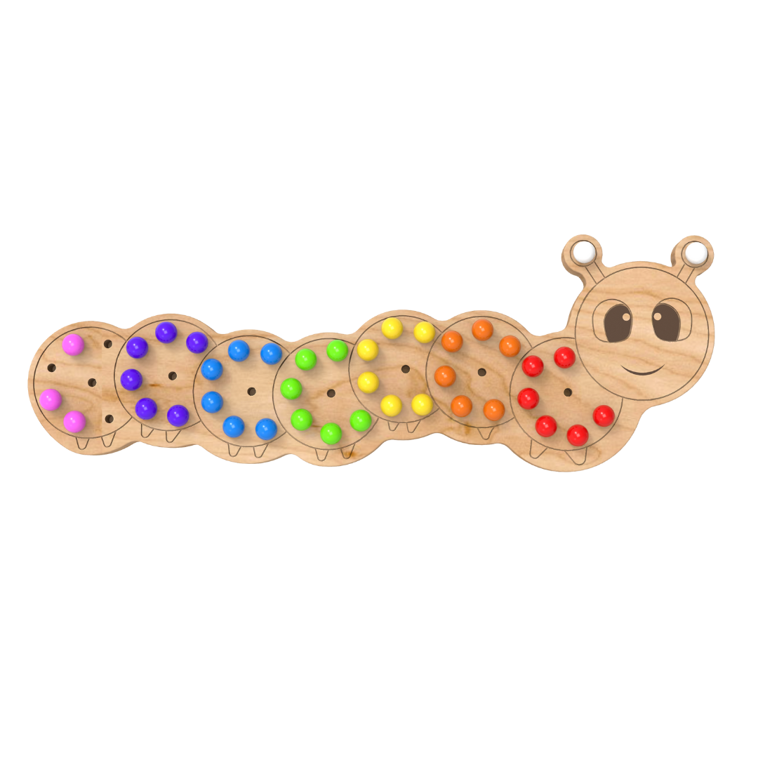 Carl The Caterpillar (Natural)