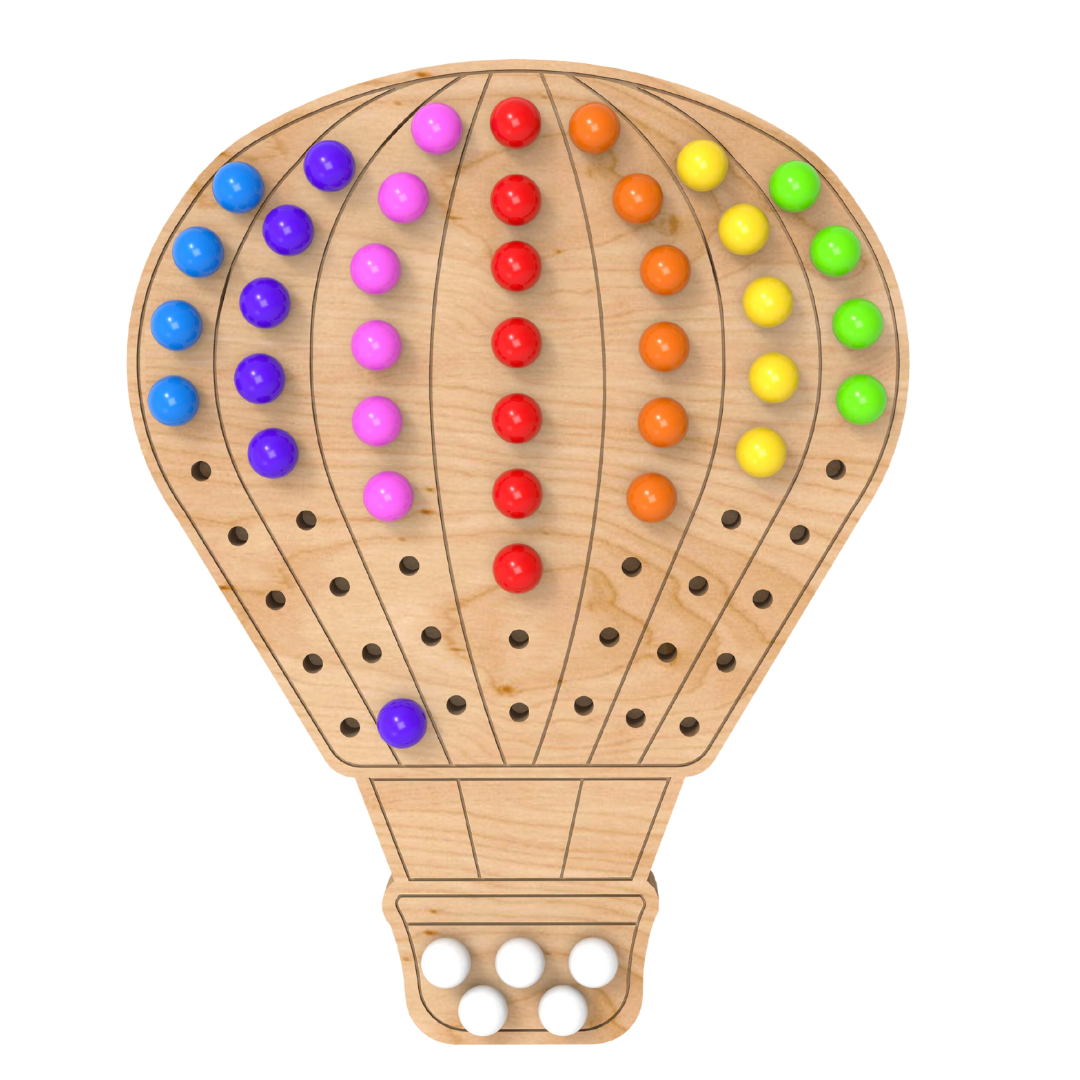 Hot Air Balloon (Natural)