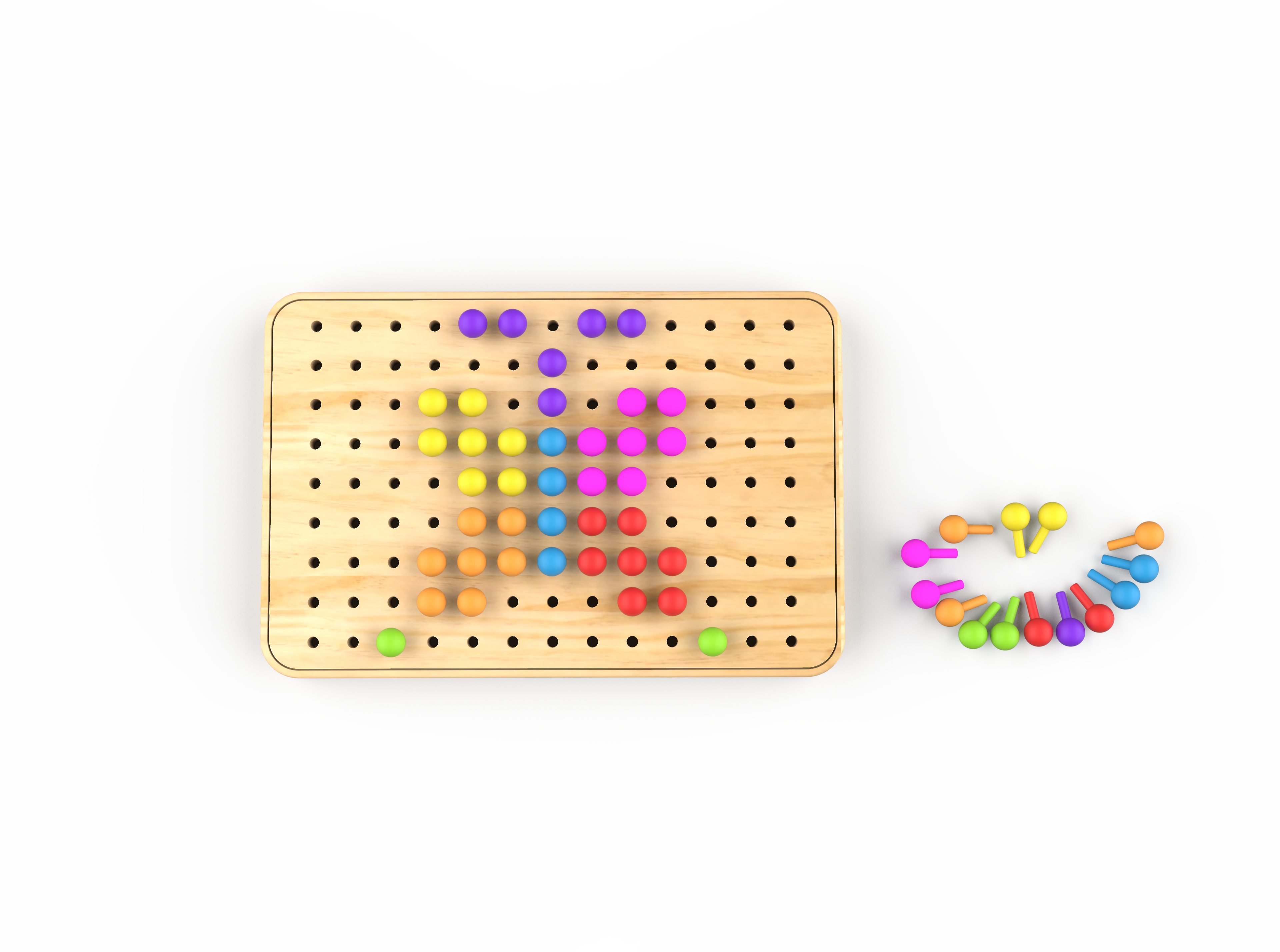 Creative peg board hotsell