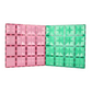 MNTL Magnetic Tile Base Plates (pink + green)
